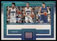 Nikola Vucevic / Aaron Gordon / Elfrid Payton 2017-18 Panini Status Factions #9