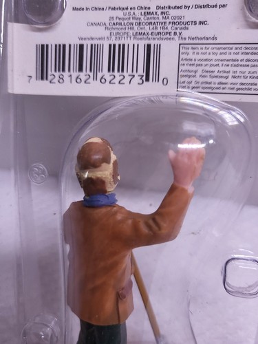 RETRO 2006 LEMAX "CLEARING THE WALK" POLYRESIN ACCESSORY - Picture 10 of 12