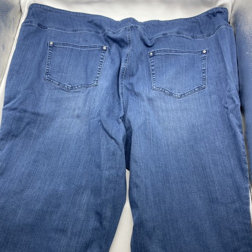 30W Belle by Kim Gravel Regular Primabelle Skinny Jeans Indigo A468145 Plus - Picture 9 of 10