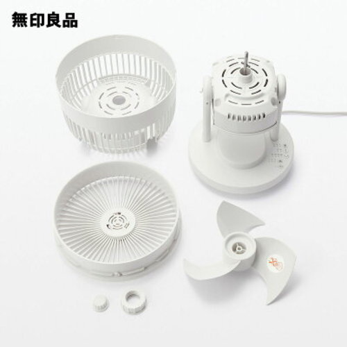 MUJI Circulator 360 Degree Swing Function MJ-OCF06 White / Aroma oil available - Picture 12 of 12