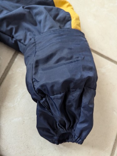 Kids Snow Suit Pants Size 4T Navy Blue Bib Overalls Boy/Girl - Picture 5 of 8