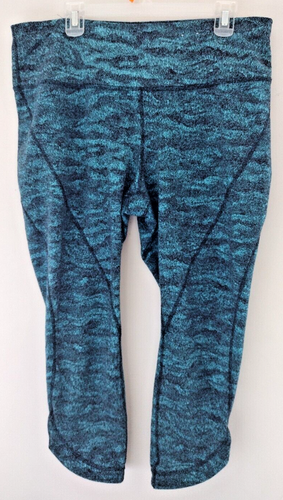 Xersion Donna XXL Legging Verdi Punto Legging Yoga Capri 7/8 Legging alla Caviglia - Foto 2 di 7