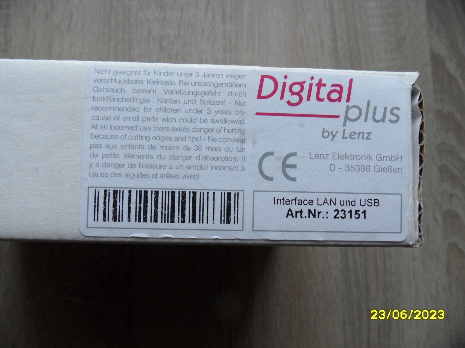 LENZ Digital Plus USB/LAN Interface 23151 eBay