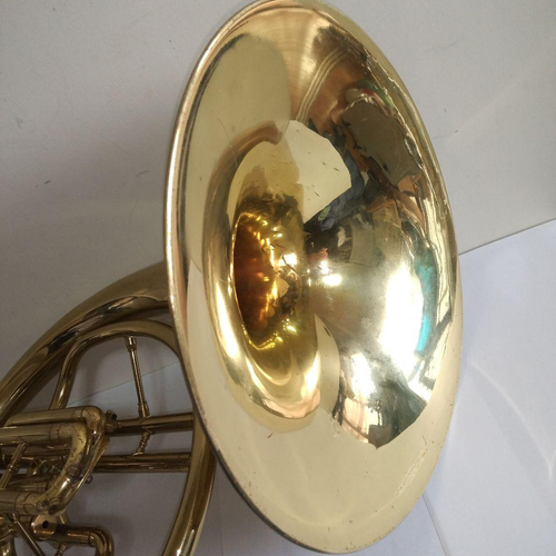 YAMAHA YMP-201 Melophon w/ French horn mouthpiece Hard case - Picture 4 of 23