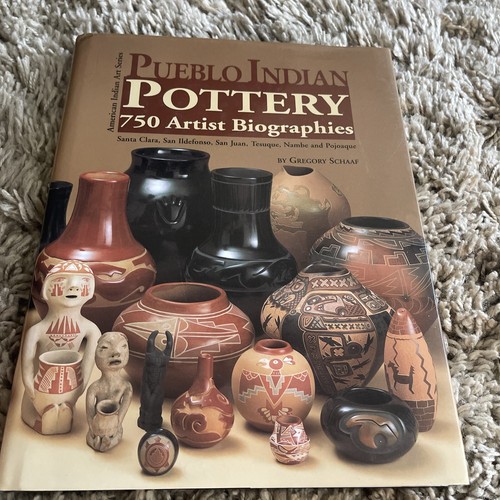 PUEBLO INDIANER KERAMIK 750 BIOGRAPHIEN Gregory Schaaf HC DJ Top - Bild 1 von 24