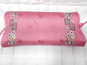 Korean Traditional Buckwheat Rayon Pink Pillow Comfortable Sleep