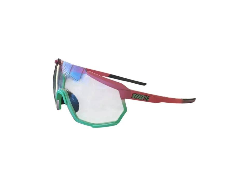 100% RACETRAP солнцезащитные очки розовый и зеленый ОПРАВА прозрачные линзы - чехол включен - Изображение 2 из 4