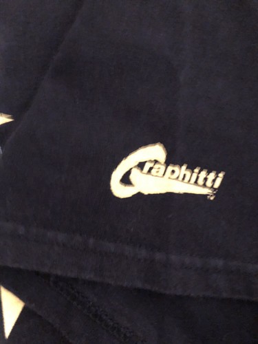 RARE HARLEY QUINN WITH THE MULLET MAGNET T-SHIRT DC COMICS GRAPHITTI VTG. - Picture 5 of 6