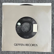 GUNS N' ROSES Don't Cry (Original) / (Alt Lyrics) 45 Geffen GEFS7-19027 UNPLAYED
