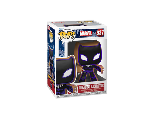 Funko Pop! Marvel - Holiday 2021 - Gingerbread Black Panther #937 (B4)
