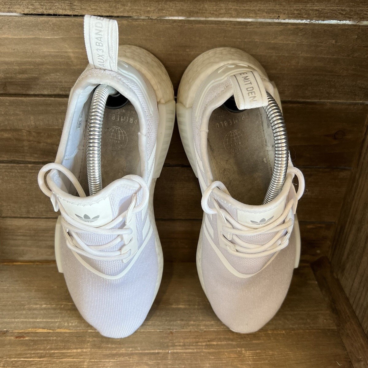 adidas gazelle silver green womens Adidas NMD XR1 Triple White