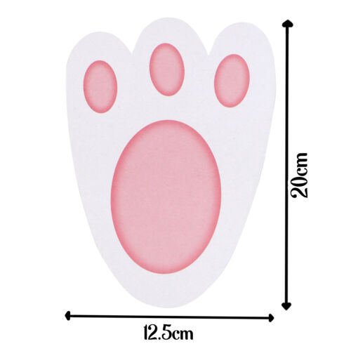 🐣Easter Egg Hunt Party Game Decor Trail Arrow Signs Bunny Feet Rabbit Footprint - Picture 5 of 113