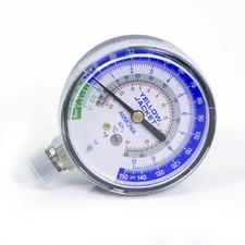 Yellow Jacket 40202 2-1/2" Ammonia Gauge, 30"-0-150 psi °F