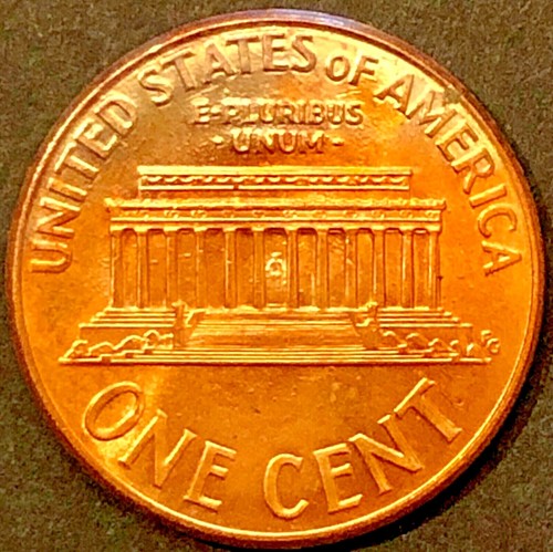 2000-D - LINCOLN MEMORIAL BACK CENT - AU BU - BEAUTIFULLY TONED & DETAILED - 1 - Picture 2 of 2