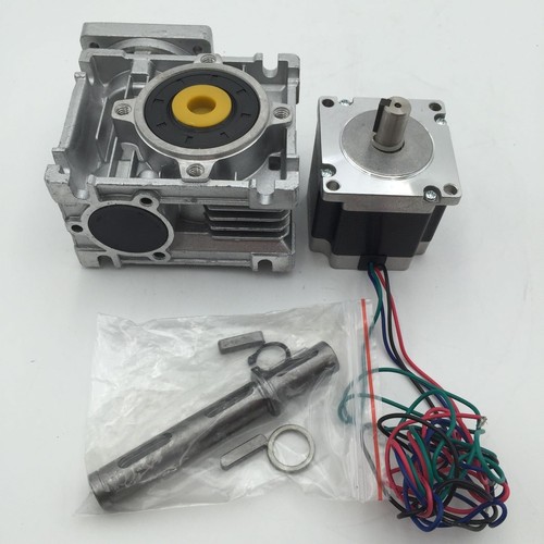 Worm Gearbox Worm Gear Reducer NEMA23 Speed Ratio 20 30 75:1 for Stepper Motor - Picture 7 of 15