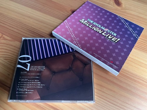 The Idolm@ster Million The@ter Wave 07 Jus-2-mint Game Anime Song CD (2020) - Picture 4 of 5