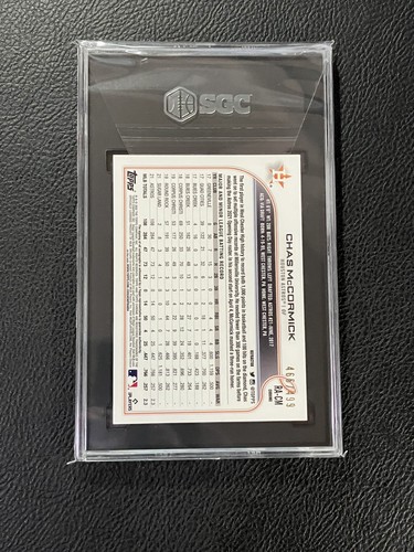 2022 Topps Chrome RC Auto Refractor #RA-CM Chas McCormick /499 SGC 10/9.5 MT+ - Picture 3 of 3