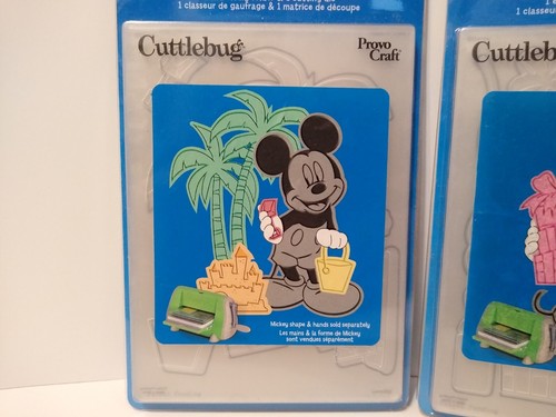 Disney Cuttlebug - At The Beach, Celebrations & Halloween NEW! Embossing Die Cut - Picture 2 of 8