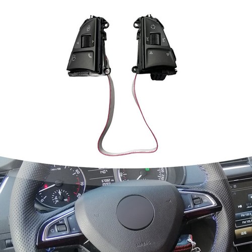 Für Skoda kompatible Lenkrad Multifunktionsschalter OEM Teil 5E0919719A - Afbeelding 3 van 11