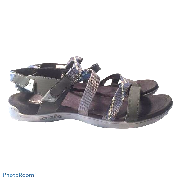 MERRELL Storm sandalo sportivo donna taglia 9 40 grigio cinturino impermeabile