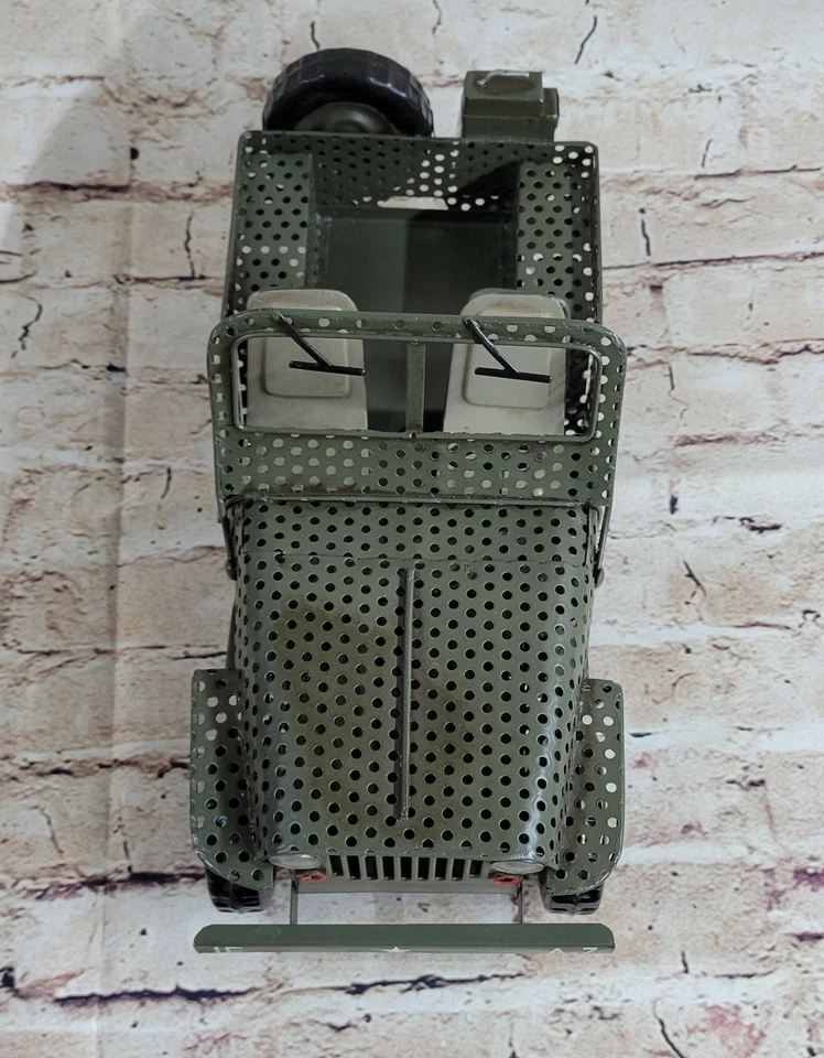 1940 Willys-Overland IF Jeep 1:12 Coche Automóvil Ejército Segunda Guerra Mundial Estatuilla Oferta Foto 3 de 4