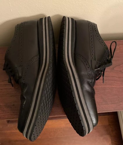 Balmain Paris hommes 43/10 nappes vendu aile Oxford contraste plates-formes tendance - rare !