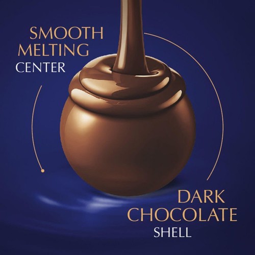 Lindt Lindor Assorted Dark Chocolate Candy Truffles - 15.2 oz. - Picture 2 of 5