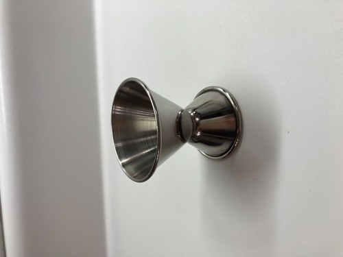 Vintage Double Sided Jigger Metal Barware cocktail measure cup - Picture 3 of 7