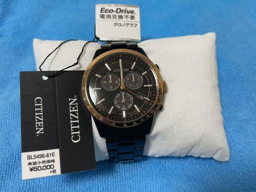 Citizen Eco-Drive BL5496-61E Limited Edition Date St. Steel Quartz From Japan - Picture 1 of 6