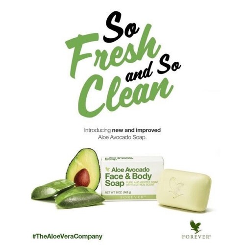 Bulk Of 3 Forever Aloe Avocado Face & Body Soap With Citrus Scent (5 oz ea.bar) - Picture 4 of 7