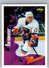 # 221 Yan Kaminsky Rookie New York Islanders 1994-95 Score