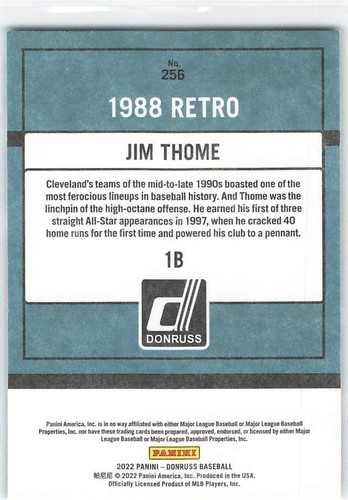 Jim Thome Baseball Cards - Base Cards, Inserts, RC's etc. - You Pick! - Picture 307 of 309