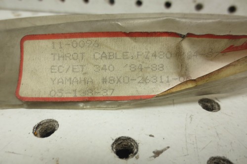 Sports Parts Inc 05-138-37 Throttle Cable NEW OLD STOCK - Foto 2 di 4