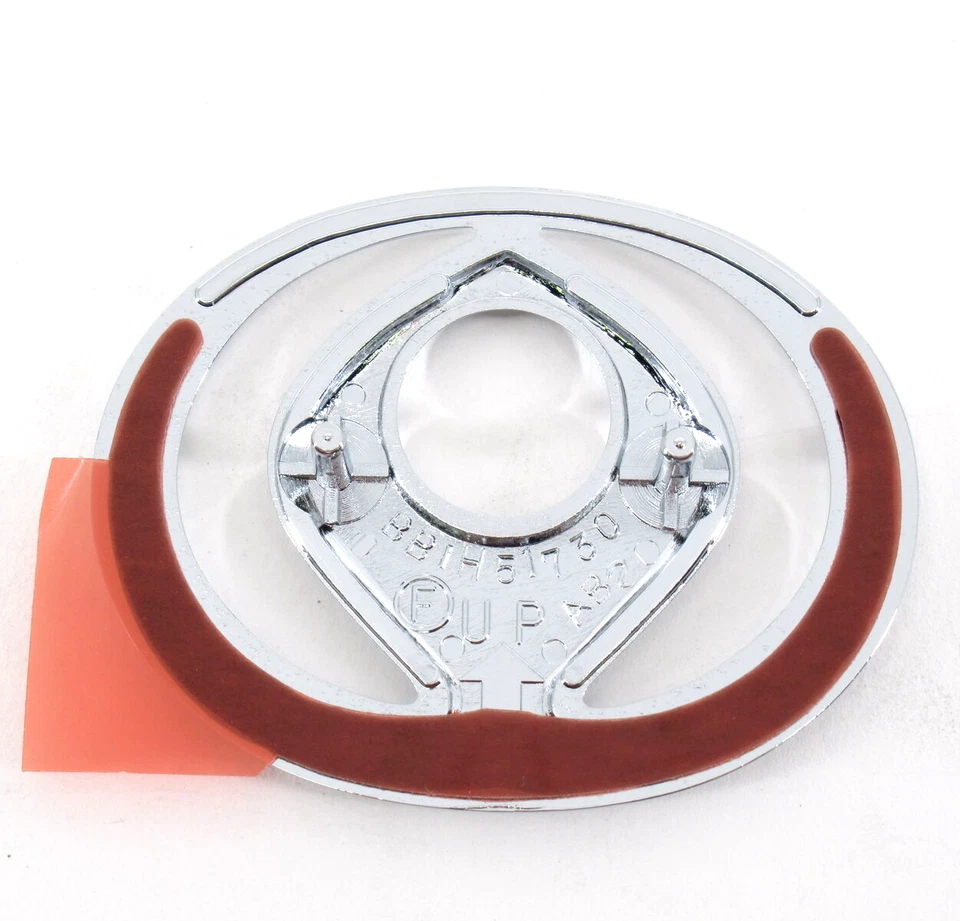 Genuine OEM Mazda BB1H-51-731 Front Bumper Chrome Emblem 1993-1997 Miata - Image 4 of 4