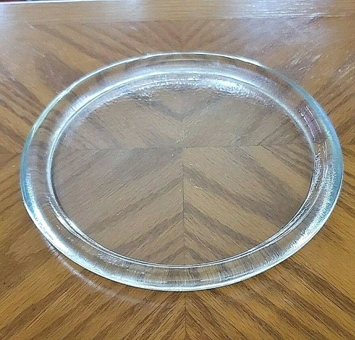 Libbey Legendary #5565 Clear Glass 7-3/4" in Diameter Salt Dish Plate Stand  New - Picture 5 of 11