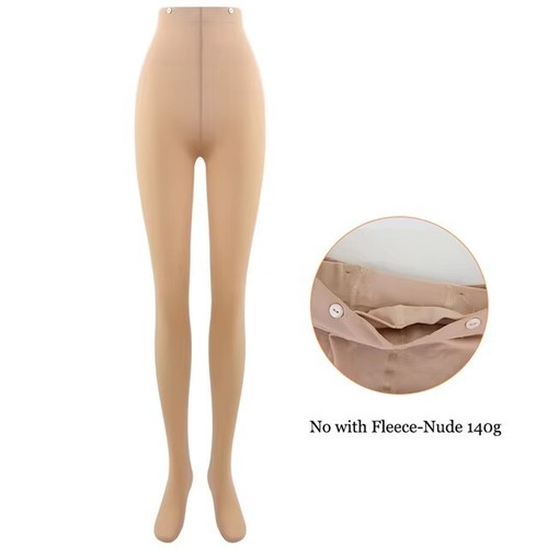 Women Thermal Tights Pantyhose Fleece Lined Soft Fake Translucent Stockings Warm - Bild 12 von 17
