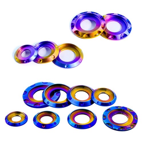 Espaciador de junta de arandela de paso de titanio M5/M6/M8/M10 para pernos y tornillos de motocicleta - Imagen 8 de 17