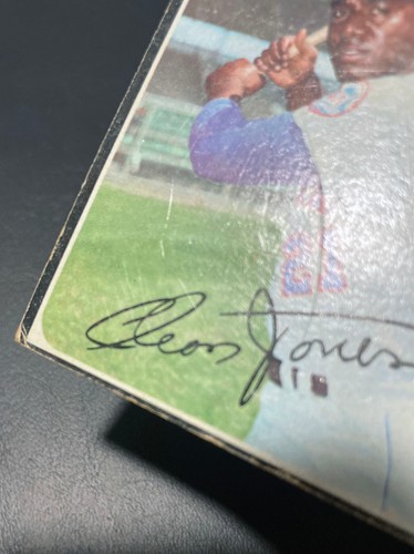 1971 Topps #527 - CLEON JONES - NY Mets - High# - Foto 4 di 4