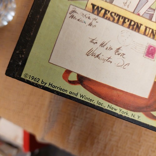 Vintage The Exciting New Game Of The Kennedys Board Game 1962 President - Picture 4 of 10