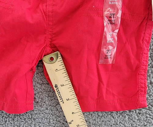First Impressions Solid Woven Shorts Toddler Boys 2T Ski Patrol Elastic Waist - Bild 6 von 15