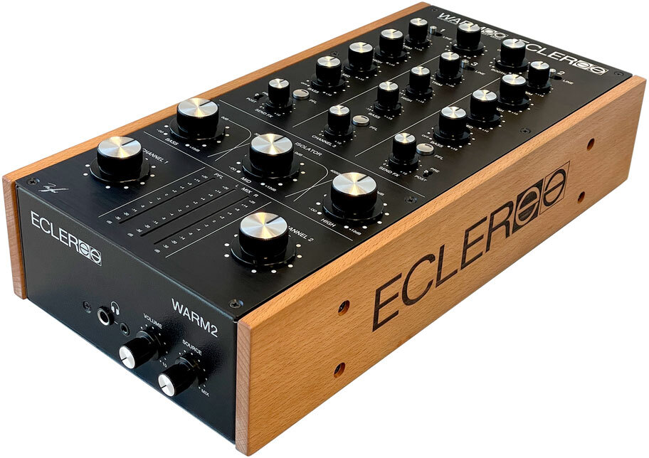 Thumbnail - Ecler Warm2 | Analoger Zweikanal Dj-mixer | Alps Blue Velvet