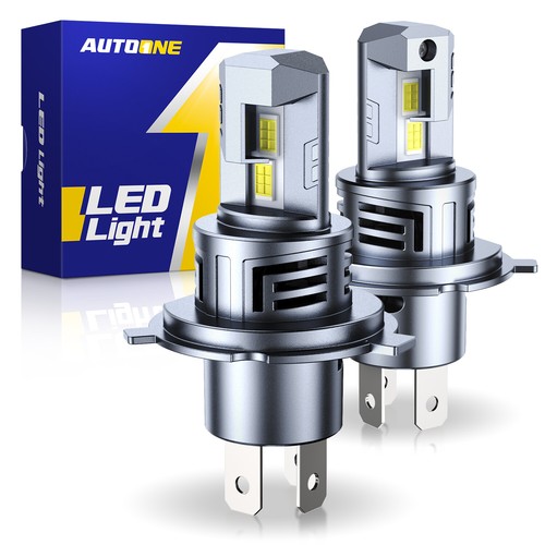 AUTOONE H4 9003 High & Low beam Headlight Bulb 12V - 700% More Light - pack of 2 - Afbeelding 9 van 12