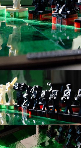 Steve Chess Set Chessboard Pieces Education Adult Kid MC Handcrafted Christmas - Picture 5 of 11