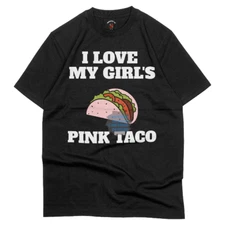 Pink Taco Streetwear Shirt Adult Humor Tshirt, Funny T-Shirt Retro Tee