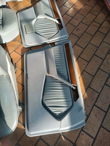 Original Mercedes-Benz W124 T-Modell Sitzausstattung Komplett Leder Grau 268 - Bild 7 von 13