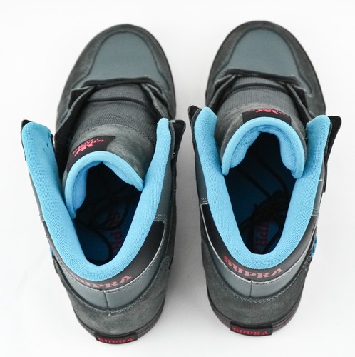 NEW SUPRA VAIDER Skate Skateboard BMX Shoes Mens US 11.5 Charcoal Action NOS - Picture 11 of 21