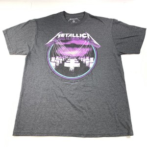 Metallica-Men-s-Short-Sleeve-Crew-Neck-Master-Of-Puppets-T-Shirt-Size-Medium