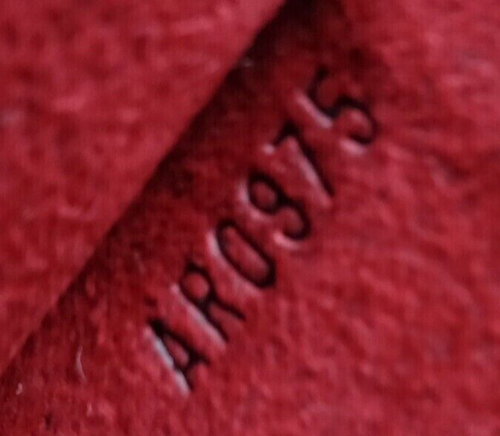 Louis Vuitton LV Monogram Pochette EPI Red pouch bag purse handbag - GOOD - Picture 11 of 11