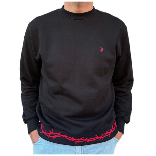 Sudadera Crewneck Con Bordado FW2024 Original De Propaganda - Imagen 4 de 6