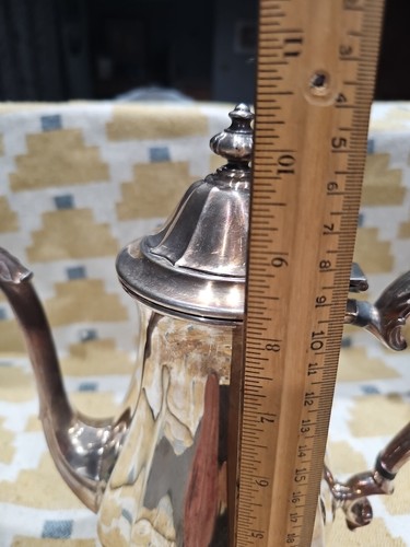 Chippendale Set International Silver Co Coffee Teapot Pitcher Sugar Creamer - Picture 6 of 23